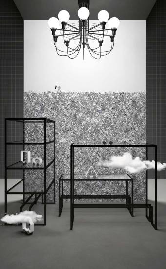 Styl’Editions offre con la serie Figurativo varie carte da parati, che si differenziano per la forte originalità e libertà espressiva..