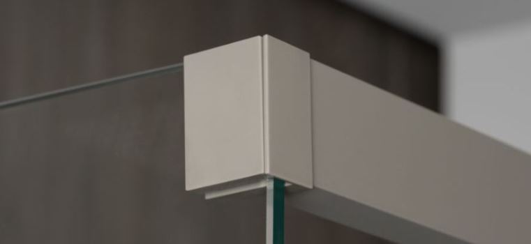 Adele di Vanita è il box doccia del futuro: design sottile, cristalli extrachiari da 8 mm, chiusura ammortizzata e finiture eleganti
