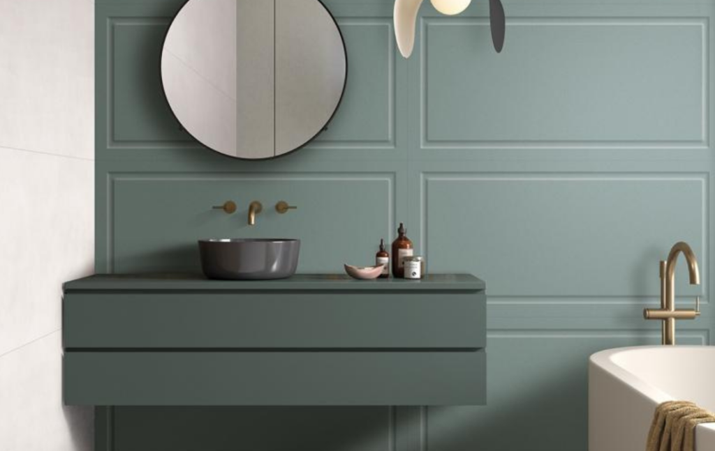 Rivestimento in piastrelle effetto boiserie di ABk